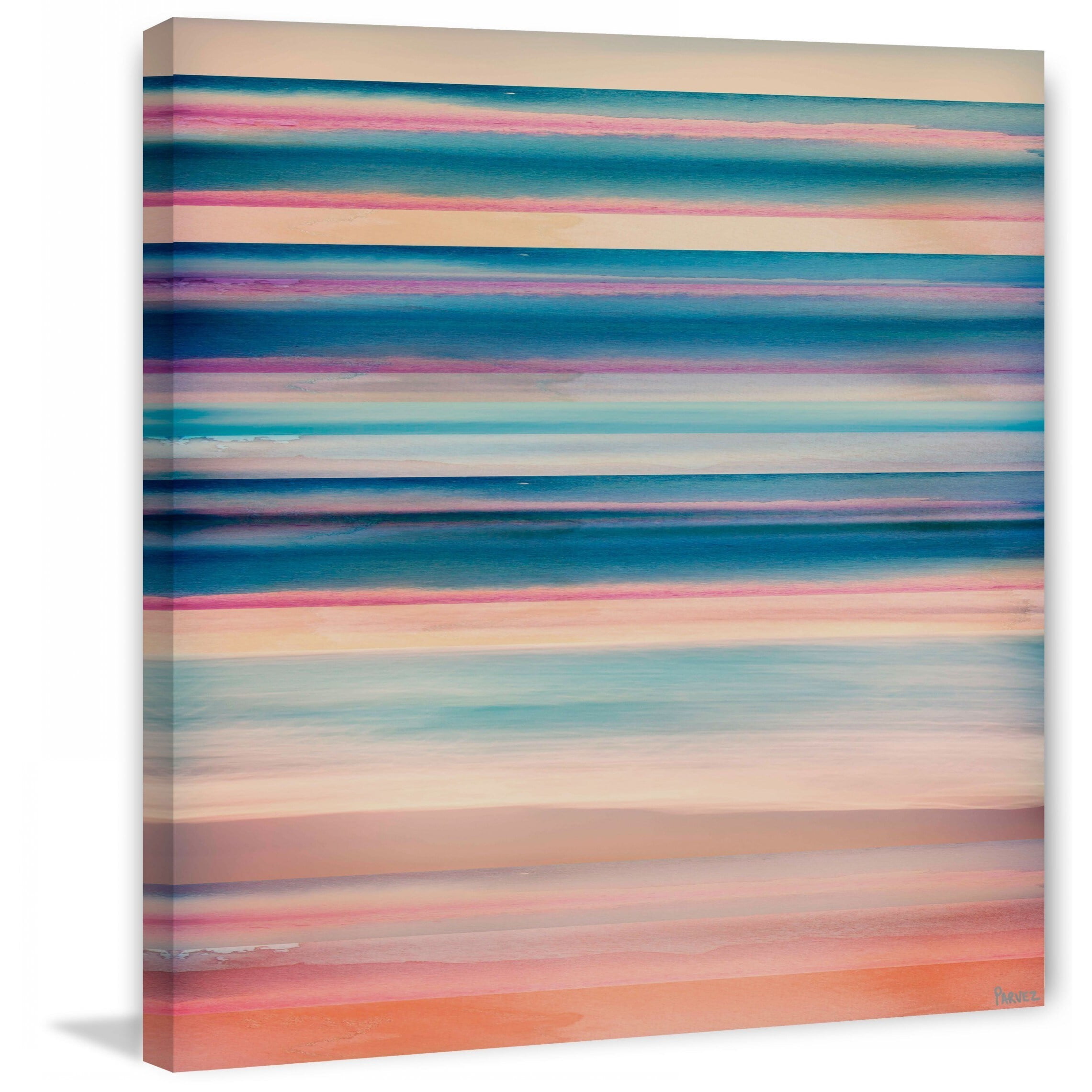 Parvez Taj  - "Pinarmar" Print on Canvas 48 x 48