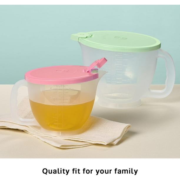 Tupperware Classic Mix-N-Store Pitcher Set in Mint Green & Candy