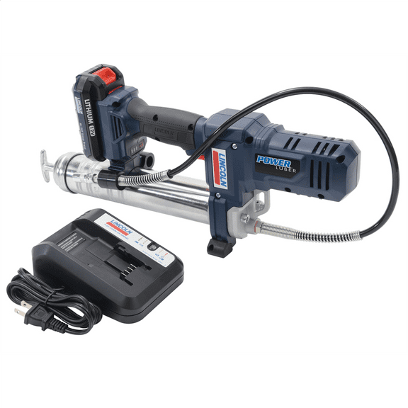 Lincoln 1262 PowerLuber Battery Powered 12 Volt Lithium Ion Cordless Grease Gun