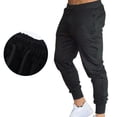 thumbnail image 1 of Pantalones de chándal casuales ANGGREK Pantalones de chándal de hombre negros para exteriores, 1 of 8