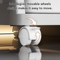 thumbnail image 4 of 3 Tier Rolling Utility Cart with Drawer, Storage Organizer Cart with Wheels, Handle, Utility Rolling Cart Bathroom Organizers and Storage Trolley Cart for Bathroom Kitchen Office, 4 of 7