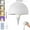 White, variant on Bottle Top Night Light with Remote, Mushroom Cap LED Lamp for Wine Bottle, Decorative Bedside Lighting, Wireless Remote Control Ambient Glow for Home Bar Desk Decor