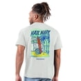 thumbnail image 2 of Men's Margaritaville  Gray Atlanta Falcons Hail Mary T-Shirt, 2 of 2