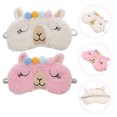 thumbnail image 4 of 2Pcs Alpaca Design Eye Covers Sleeping Eye Covers Sleeping Eye Masks (Assorted Color), 4 of 8