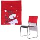 thumbnail image 1 of Funda de silla navideña, funda de silla con patrón de muñeco de nieve navideño Fundas de silla con diseño de muñeco de nieve Mejora tu experiencia, 1 of 12