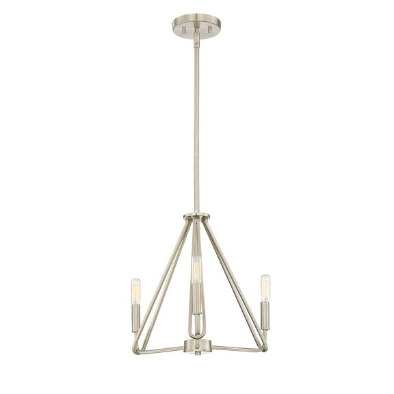 Designers Fountain Uptown Satin Platinum 4 Light Pendant, 88483-SP