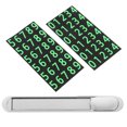 thumbnail image 1 of Car Temporary Parking Card Aluminum Alloy Adjustable Car Phone Number Plate, 1 of 9