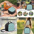 thumbnail image 6 of Bulopur Lovely Kids 17 Inch School Backpack, 4 Piece Capybara Print Bookbag with Lunch Bag, Water Bottle Sleeve and Pencil Case for Boys and Girls, 6 of 8