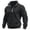 *Dark Gray, variant on VBVC Men's Quarter Zip Mock Neck Pullover with Pockets , Long Sleeve Outdoor Sweatshirt For Men, Khaki , S-3XL