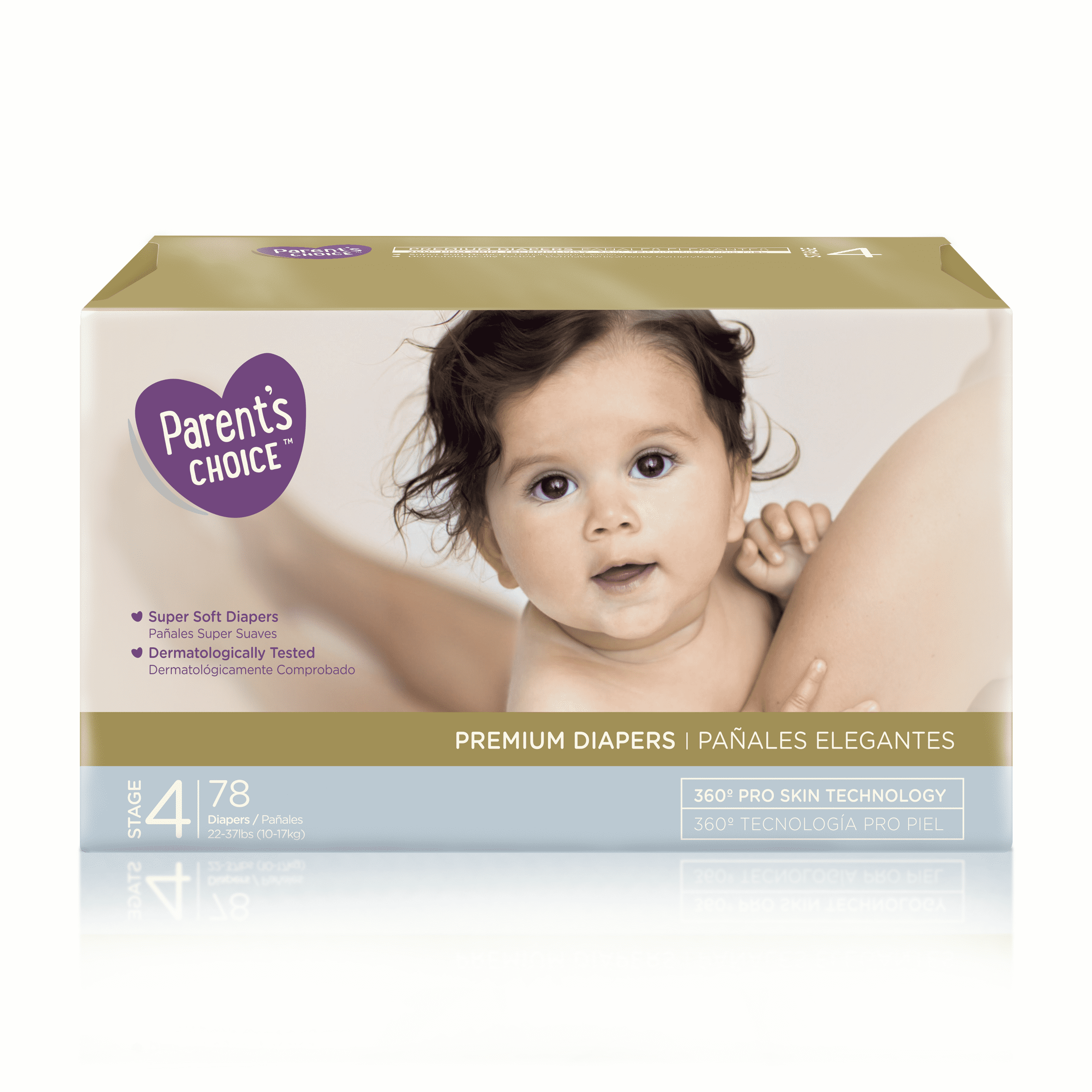 walmart parents choice size 4 diapers