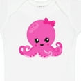 thumbnail image 4 of Inktastic Cute Octopus, Little Octopus, Baby Octopus, Hearts Girls Baby Bodysuit, 4 of 5
