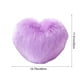 thumbnail image 3 of Almohada de peluche para dormitorio, imprescindible para dormitorio, almohada de lana sintética en forma de corazón, cojín de sofá de peluche de pelo largo para sala de estar, almohada de regalo bonit, 3 of 6