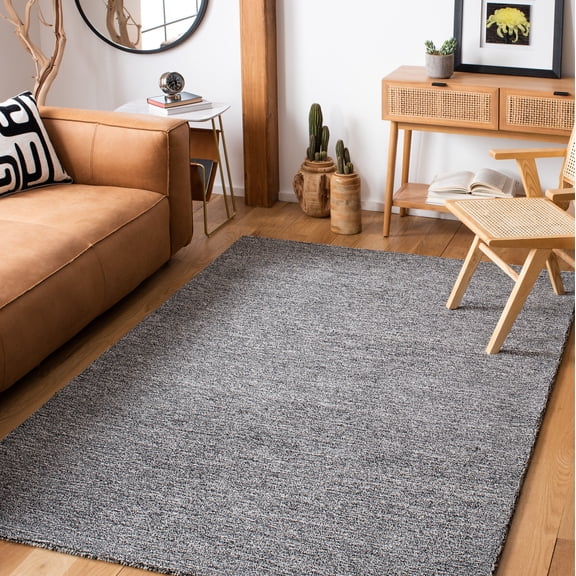 Safavieh Metro Jocin Distressed Area Rug, Black/Ivory, 3' x 5'