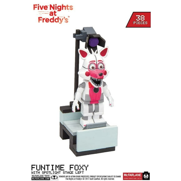 Five Nights at Freddy's Funtime Foxy with stage left