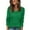 CJ10_Green, variant on Resicozy Sweaters for Women Long Sleeve V Neck Shirts Business Casual Fashion Work Blouses 2025 Fall Loose Knit Pullover Tops Blue 2XL