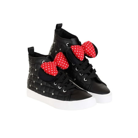 

Minnie Mouse Women s High-Top Shoes