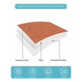 thumbnail image 3 of Quilts Full Size, Burnt Orange Soft Comforter Bedding Set for Bed, Rustic Farmhouse Solid Color Fall Lightweight Quilted Bedspread with Pillow Cover(2 Pieces) for All Season, 78x90 Inch, 3 of 4