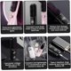 thumbnail image 3 of Cordless Heated Hair Brush with AntiScald Bristles, USB Rechargeable Hair Straightener for Travel, 3 of 4