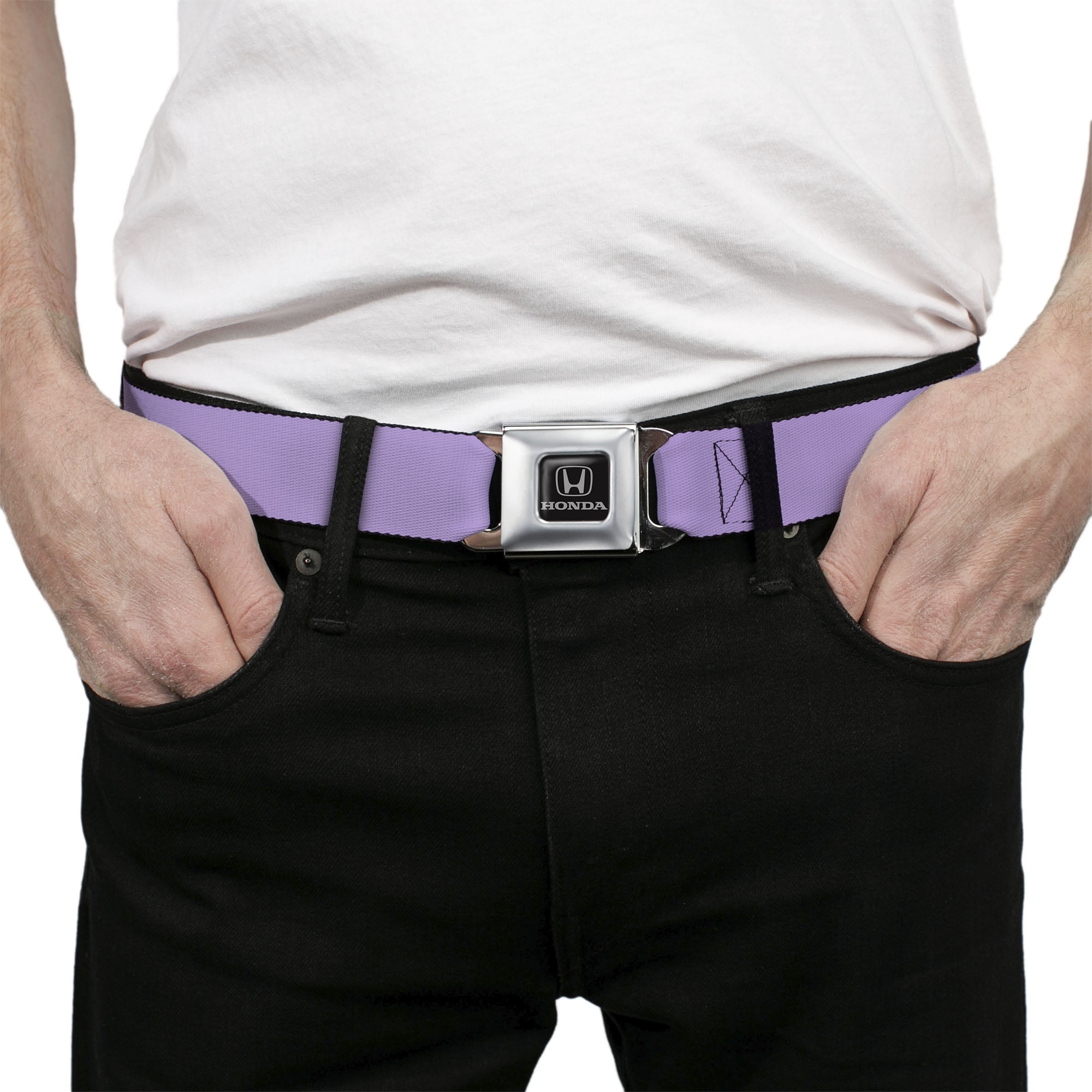 Honda Seatbelt - Lavender Web Belt