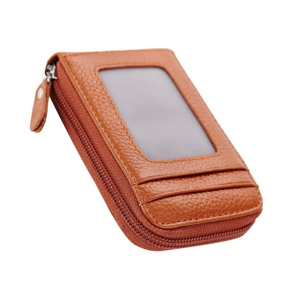 WRISTBIQUE 1Pcs Credit Holder Card Holder Wallet With Zip For Men