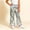 A85 Silver, variant on JOANKDMI Girls Faux Leather Flare Pants Size 5-6 High Waisted Shiny Metallic Bell Bottoms Elastic Waist Flattering Trousers for Dance Party Rave Clubwear Retro Style