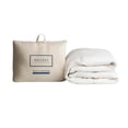 thumbnail image 1 of Melissa Linen Premium Down Comforter, Baffle Box, Ultrawarm, King Size, White, 1 of 7