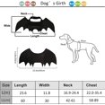 thumbnail image 2 of Disfraz de Halloween para perros, disfraz de perro grande, disfraz de murciélago para perros, disfraz de Halloween para perros, para decoración de cosplay para perros grandes y medianos, 2 of 4