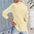 thumbnail image 4 of LIZUOJUNF Button Down Shirts for Women Slim fit Stretch Dress Shirts Work Shirt Wrinkle Free Office Blouses Stand Collar Long Sleeve Casual Tops, 4 of 7