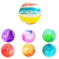 lsiaeian 4Pcs 15 Inch Marbleized Bouncy Balls Large Size Ball