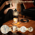 thumbnail image 4 of Candle Warmer Lamp with Timer Dimmer Adjustable Height for New Home Decor, Birthday Gifts for Women,Candle Warmer for Women Mom Christmas Mother's Day Gfit, Amber, 4 of 7