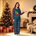 thumbnail image 2 of Lvotionpl 2026 Family Christmas Pajamas Matching Sets, Match Family Christmas Pjs Long Sleeve Top & Pants Set Matching Holiday Family Pajama Xmas Sets, 2 of 5