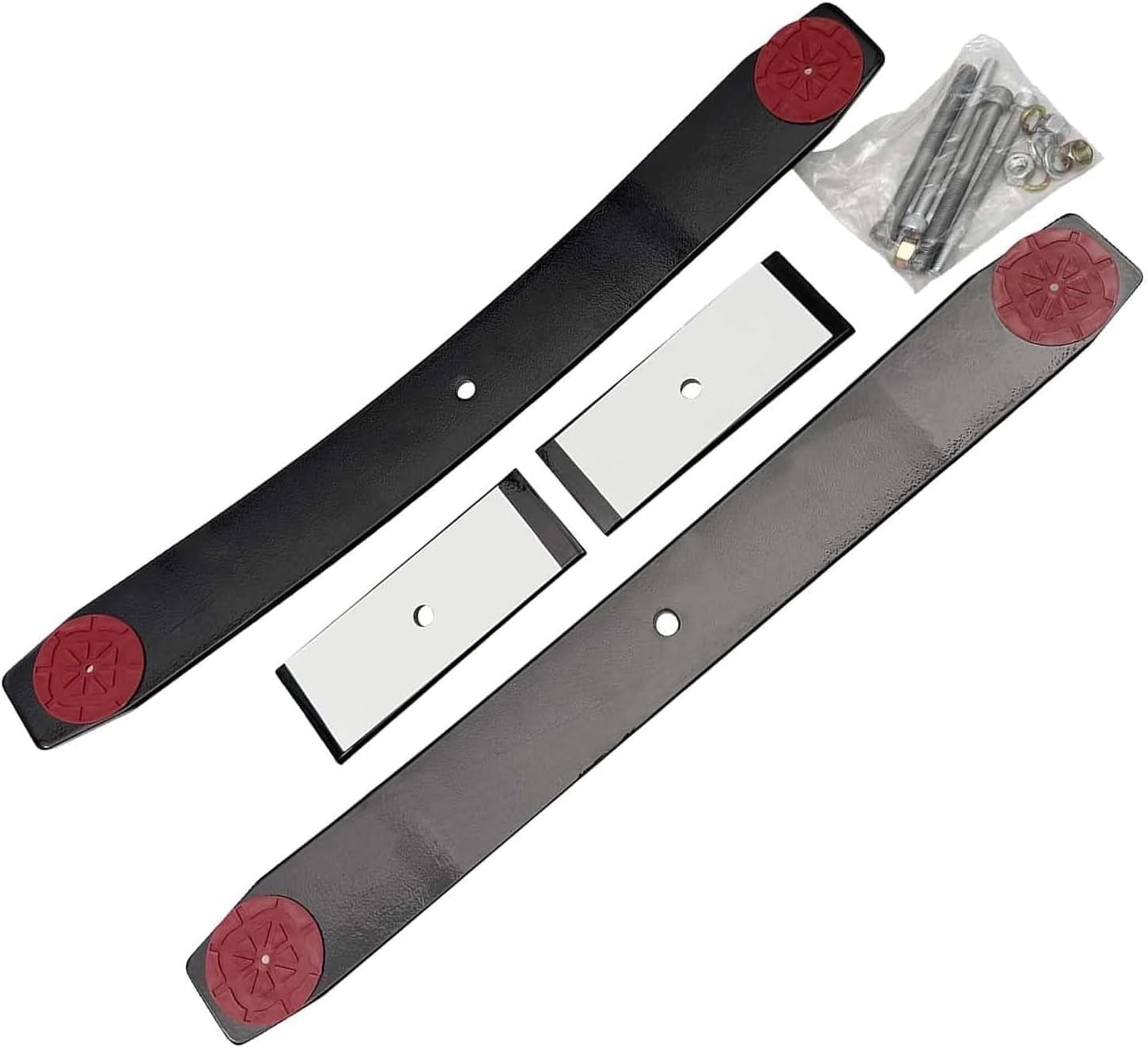 Front 1.5"-2" Rear 1.5"-2" Add A Leaf Lift Kit for 1987-1995 Jeep Wrangler YJ, Leaf Spring Leaf Pack Suspension Leveling Lift Kit