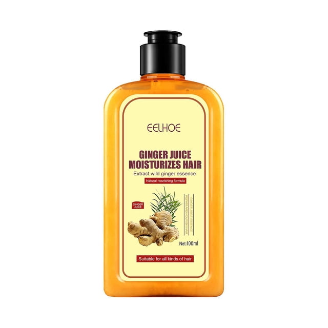 Ginger Anti-hair Loss Shampoo Strong Hair Root Nourishing Repair Anti-hair Loss Solid Hair Growth Shampoo