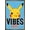 Bronze Framed Version, variant on Pokémon - Pikachu Winking Mood Wall Poster with Pushpins, 22.375" x 34"