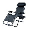 thumbnail image 1 of Camastro Para Exterior Plegable Portatil Con Porta Bebidas negro 1 Sky Grenn HJCOCM130001, 1 of 6