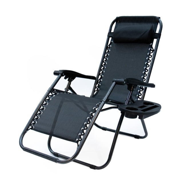 Camastro Para Exterior Plegable Portatil Con Porta Bebidas negro 1 Sky Grenn HJCOCM130001