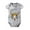 Grey, variant on Baby Bull Head Print Short Sleeve Bodysuit Soft Crawl Outfit Cute Unisex Animal Design Comfortable Daily Wear Pink 3-6 Months