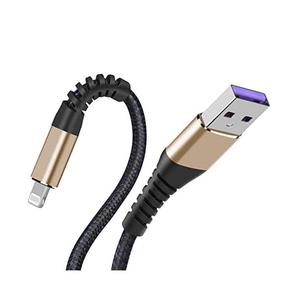 IPhone Ladekabel 3er Pack – 1 M, MFi Zertifiziert, Schnellladung 2,4A