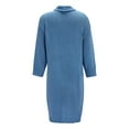 thumbnail image 5 of Hassda Clearance Knit Cardigan Sweaters Cardigan Sweaters for Women Plus Size Women's Autumn Winter Solid Color Long Oversized Loose Knit Sweater Cardigan S-3XL, 5 of 9