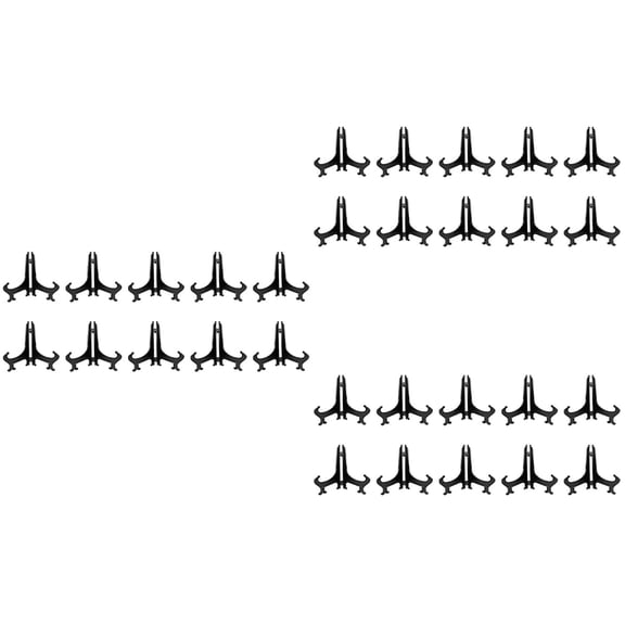 36 pcs  Plastic Plate Display Stand Plate Display Bracket Practical Dish Rack
