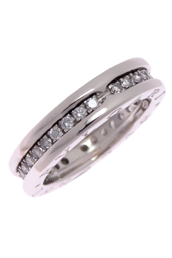 Pre-Owned Bvlgari B-zero1 #51 Women's Ring, 750 White Gold