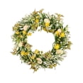 thumbnail image 3 of Guirnalda de Pascua con vegetación para puerta delantera, 16 pulgadas, guirnaldas artificiales de Pascua con huevos para decoración de fiestas y celeb, 3 of 8