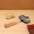thumbnail image 3 of Clearance! Delayuji Bakeware Double Frying Pan Sandwich Baking Pan Sandwich Maker Aluminum Flip Top Pan Nonstick Double Skillet for Breakfast Pancakes One Size Multi-Color, 3 of 4