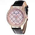 thumbnail image 1 of Reloj de pulsera de cuarzo Zhoulianfa con pantalla analógica esfera redonda color negro, 1 of 1