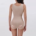 thumbnail image 7 of Waist Trainer Bodysuit for Women Abdomen Control Butt Lifting Compression Shapewear Breathable Underwear Breathable Shapewear with Wide Straps - High Waist Tummy Control Body Shaper Complexion L, 7 of 7