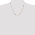 thumbnail image 2 of Chaîne Pendentif Collier en Or Jaune 14k 20 Pouces 1mm, 2 of 9