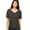 Black Marble, variant on BELLA + CANVAS Women’s Slouchy V-Neck Tee