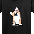 thumbnail image 4 of Inktastic Corgi Puppy Girl Youth T-Shirt, 4 of 5