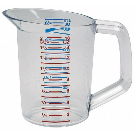 

Rubbermaid Polycarbonate Measuring Cup 1 Pint FG321500CLR FG321500CLR ZO-G0611511