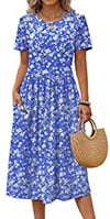 1 Blue Floral